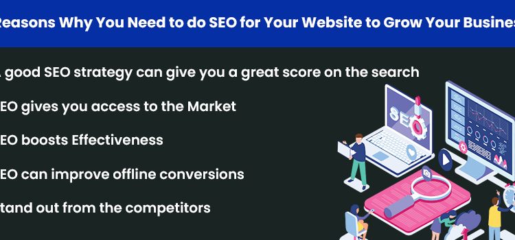 5 Reasons Why You Need to do SEO for Your Website to Grow Your Business