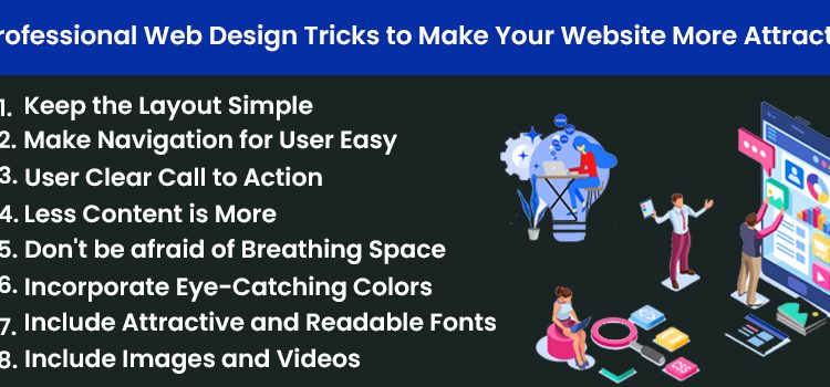 8 Professional Web Design Tricks to Make Your Website More Attractive